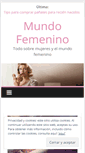 Mobile Screenshot of mundo-femenino.com